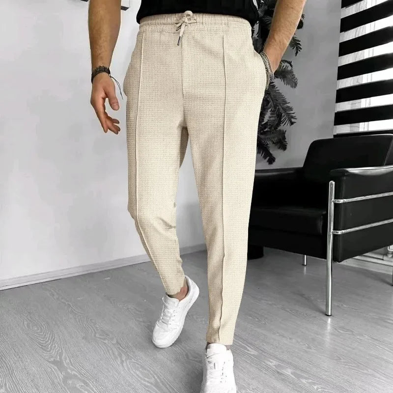 Harrington Waffle Pants - Belgravia Attire