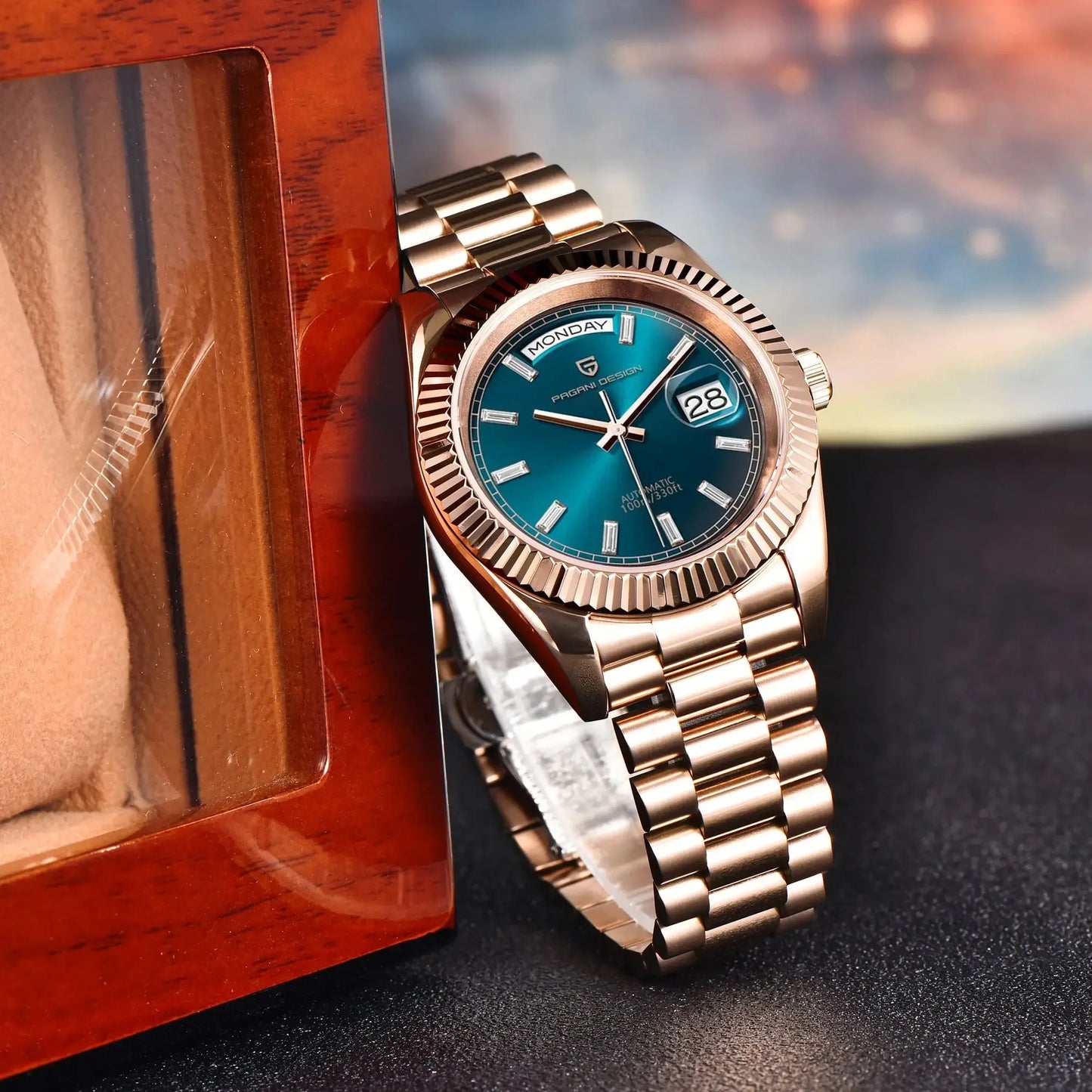 DD40 Rose Gold Automatic - Belgravia Attire