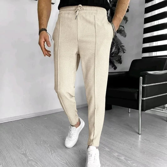 Harrington Waffle Pants - Belgravia Attire