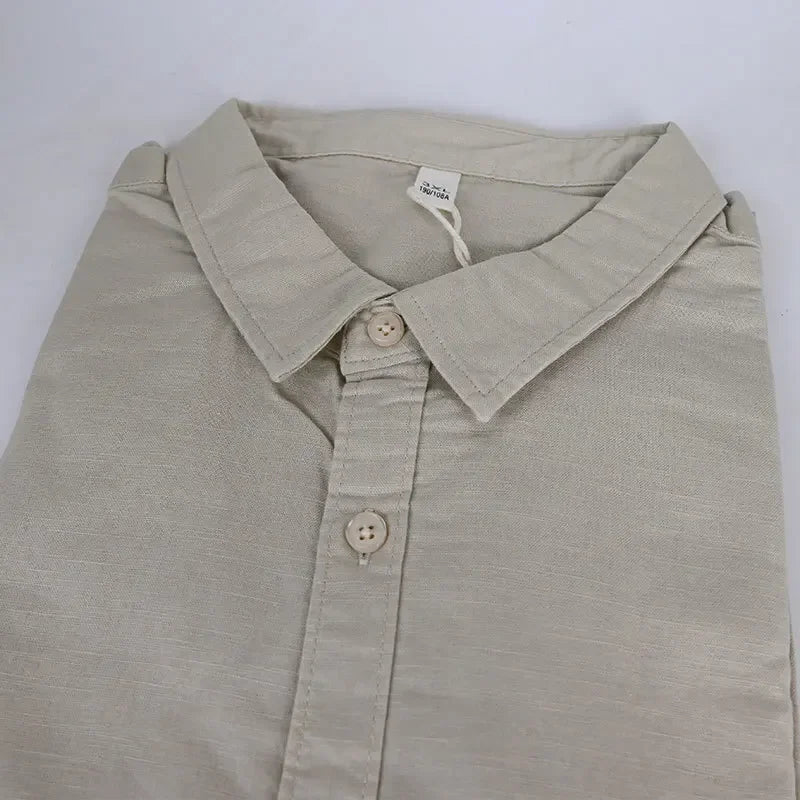 Ascot Vintage Linen Shirt - Belgravia Attire