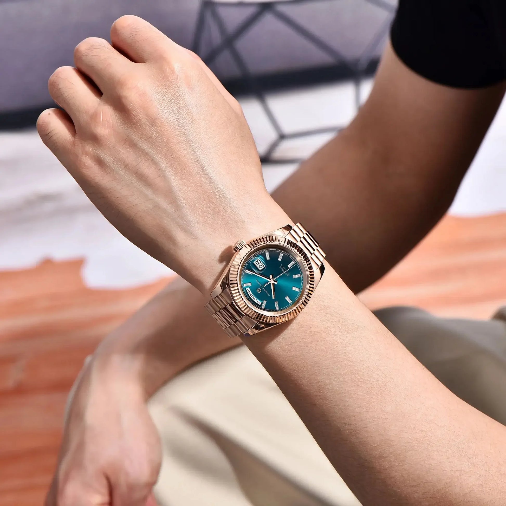 DD40 Rose Gold Automatic - Belgravia Attire