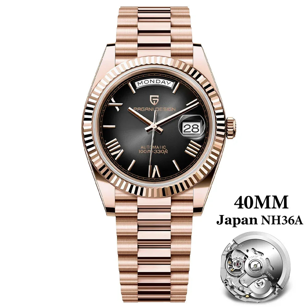 DD40 Rose Gold Automatic - Belgravia Attire