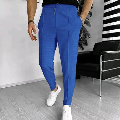 Harrington Waffle Pants - Belgravia Attire