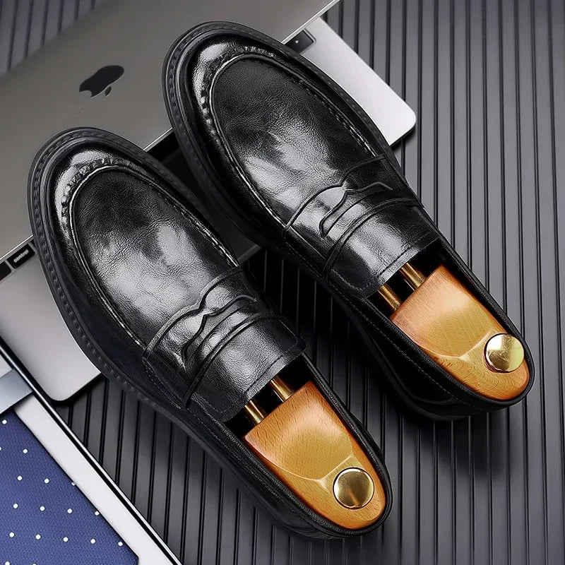 Windsor Leather Loafers - Belgravia Attire