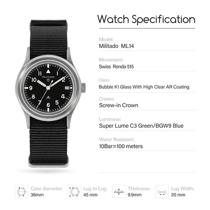 Military Heritage Watch - Belgravia Attire