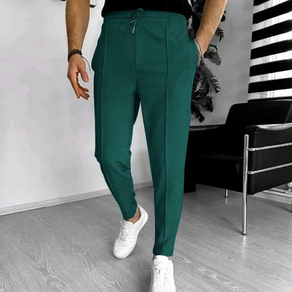 Harrington Waffle Pants - Belgravia Attire