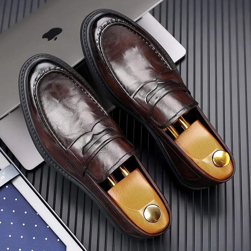 Windsor Leather Loafers - Belgravia Attire