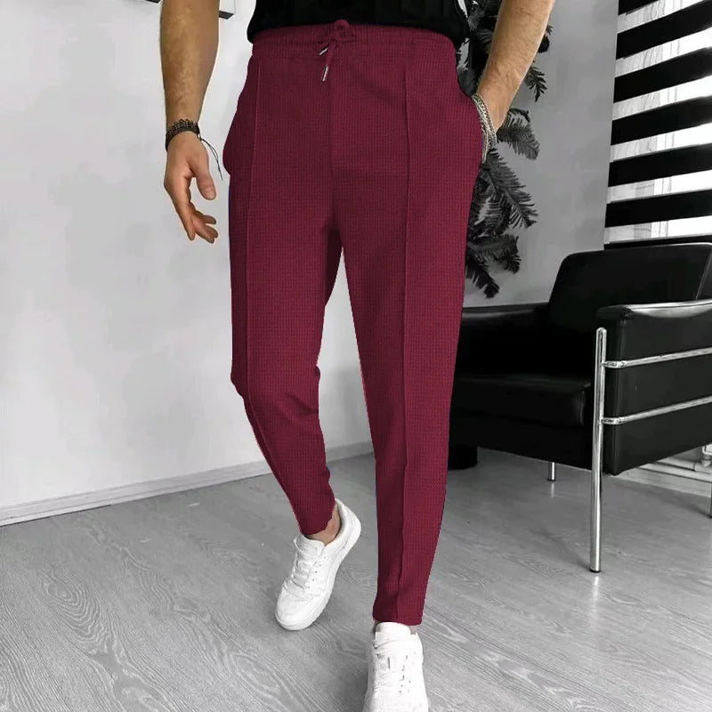 Harrington Waffle Pants - Belgravia Attire