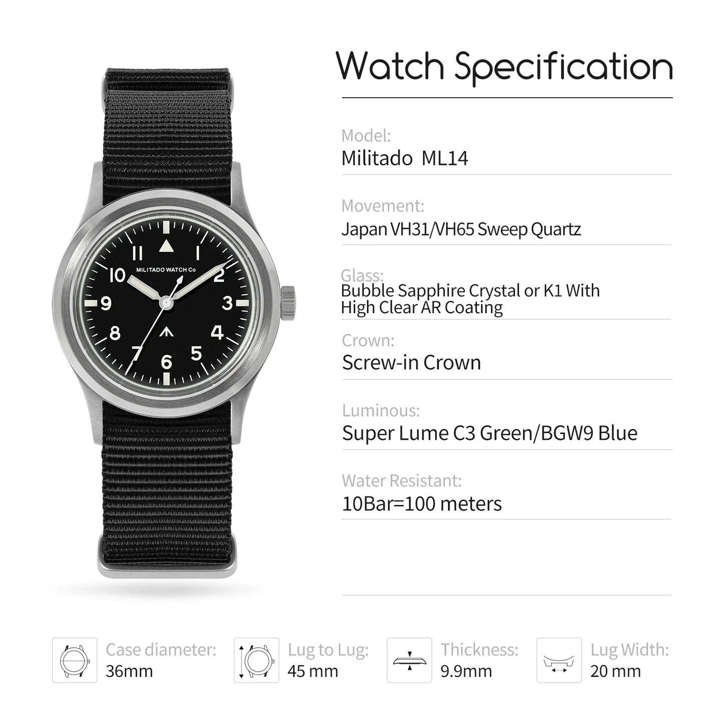 Military Heritage Watch - Belgravia Attire