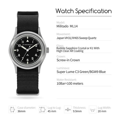 Military Heritage Watch - Belgravia Attire