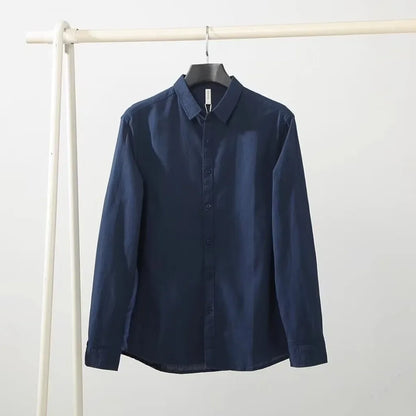 Ascot Vintage Linen Shirt - Belgravia Attire